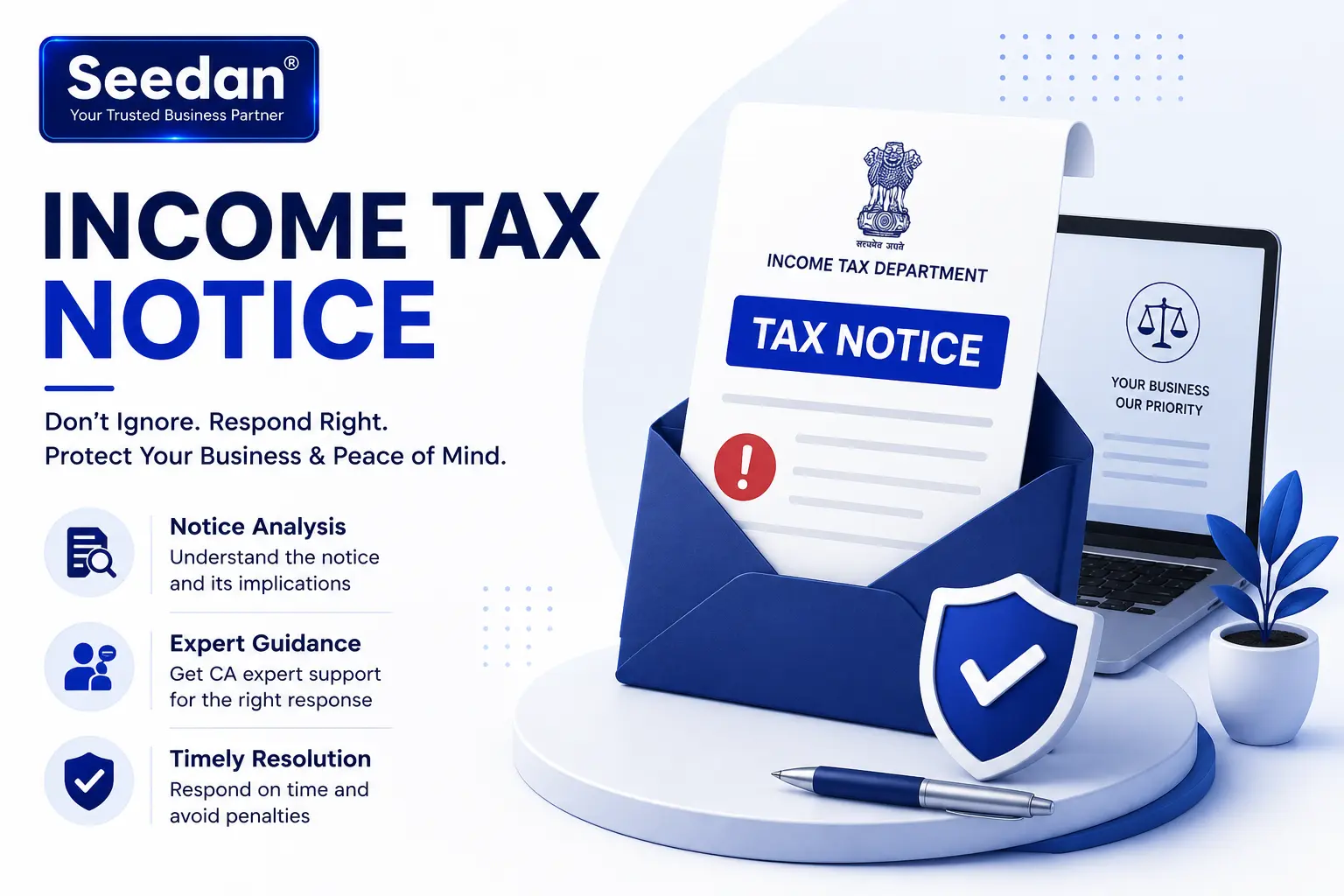 Income Tax Notice — illustration