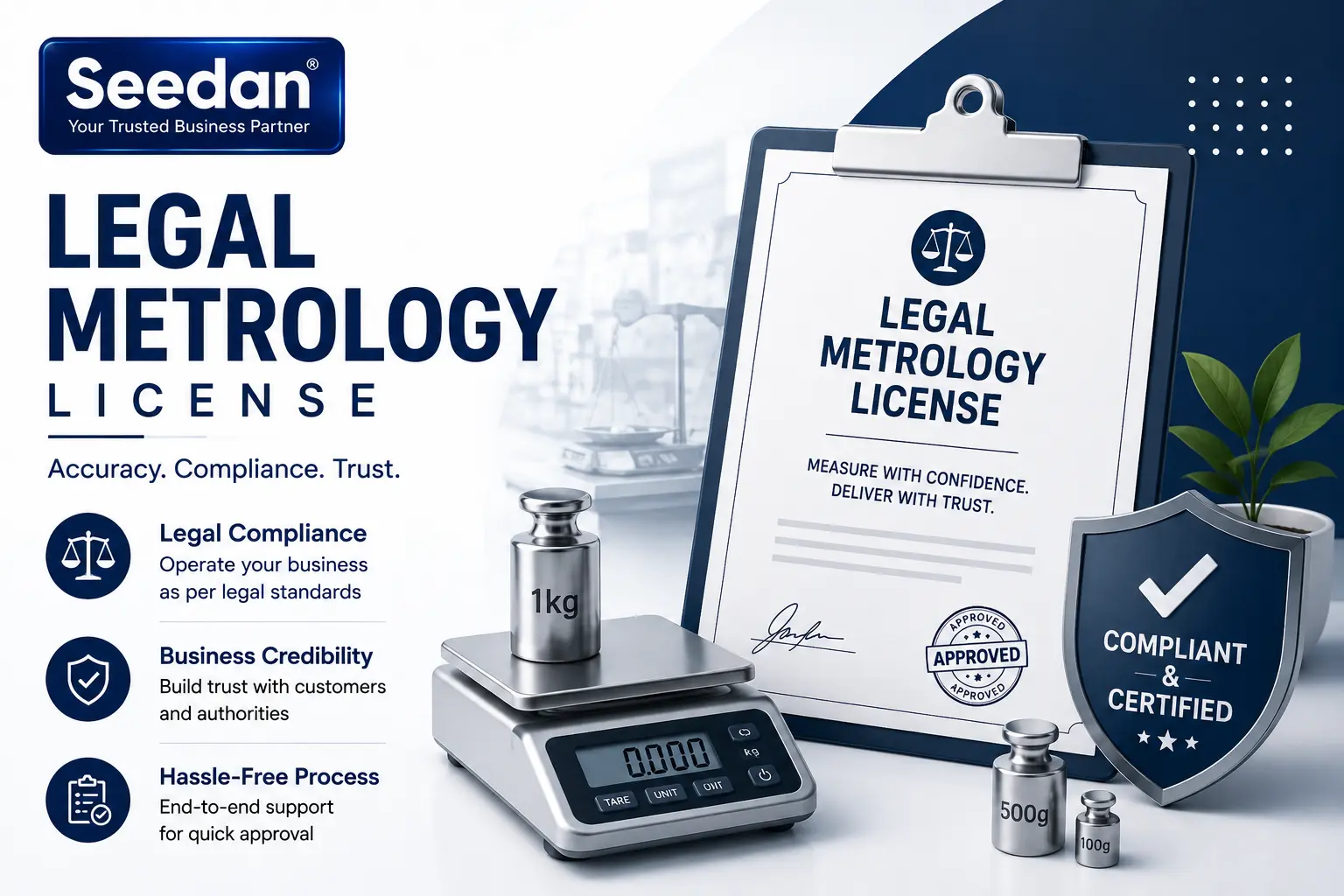 Legal Metrology License — illustration